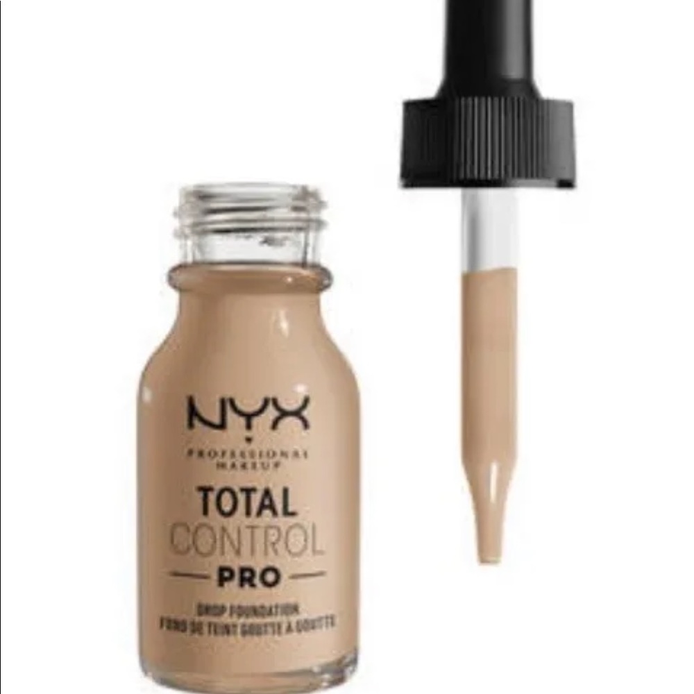 2/$20 NYX Total Control Drop Foundation In Natural TCDF 07